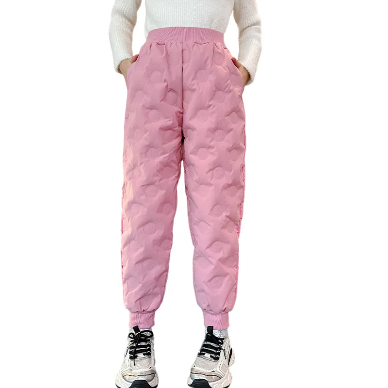 Детские пуховые штаны спортивные Lanza, Pink