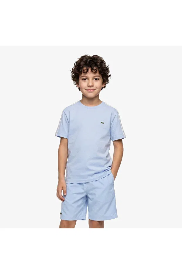 Детская футболка для девочек с коротким рукавом Lacoste, Hbp-Mavi