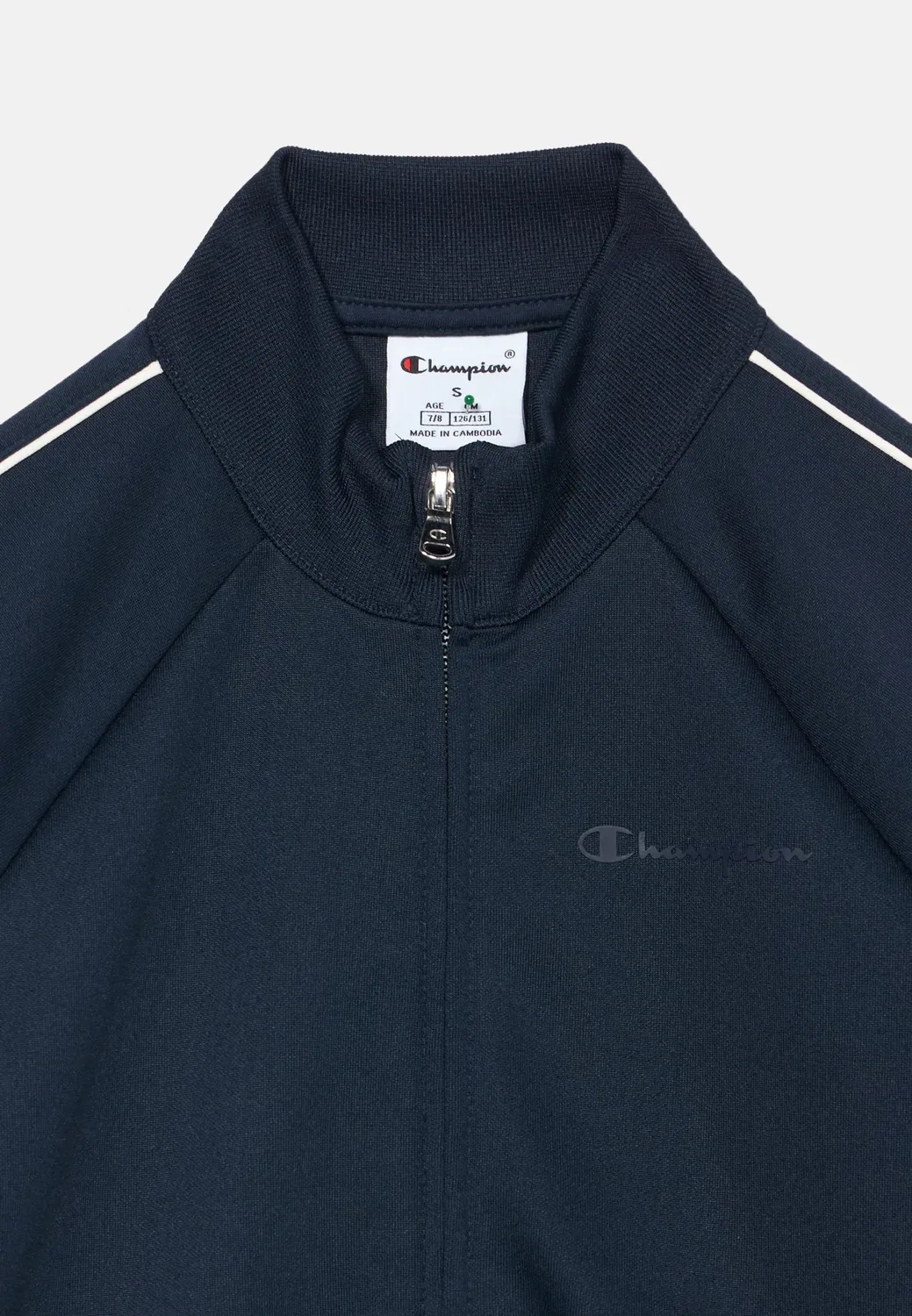 Спортивная толстовка на молнии свободного кроя Champion, Dark Blue — фото 3