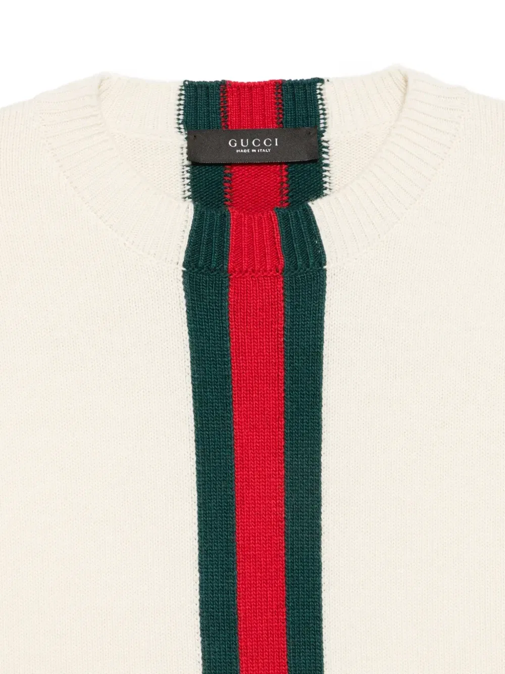 Свитер с длинными рукавами GUCCI, бежевый — фото 3