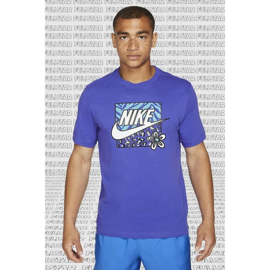 Футболка с коротким рукавом и принтом High Summer Graphic Purple Mor Nike, Фиолетовый