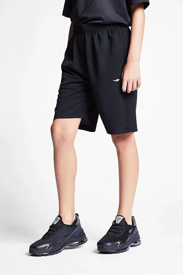 Детские шорты для мальчиков хлопковые Lescon, Black — фото 2