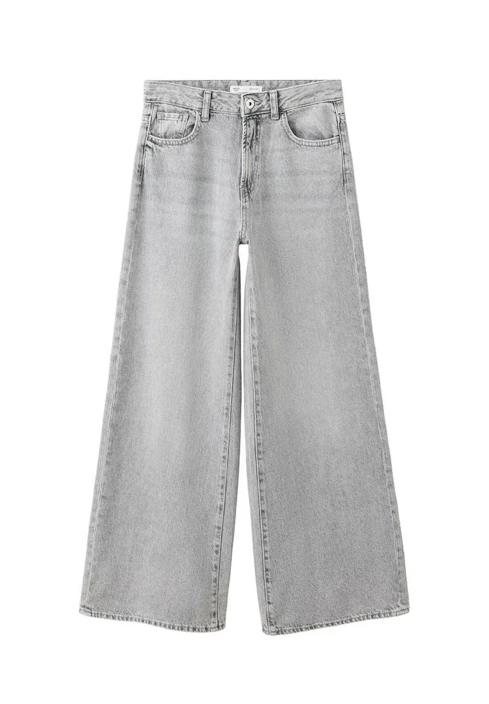 Подростковые джинсы-клеш Mango Kids, Grey Denim