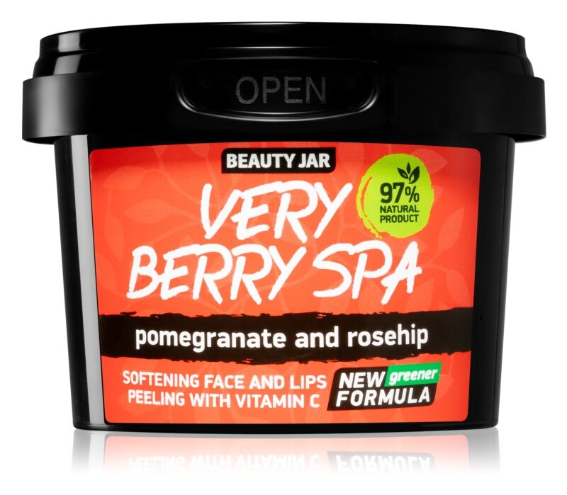 

Разглаживающий сахарный скраб для лица Beauty Jar Very Berry Spa