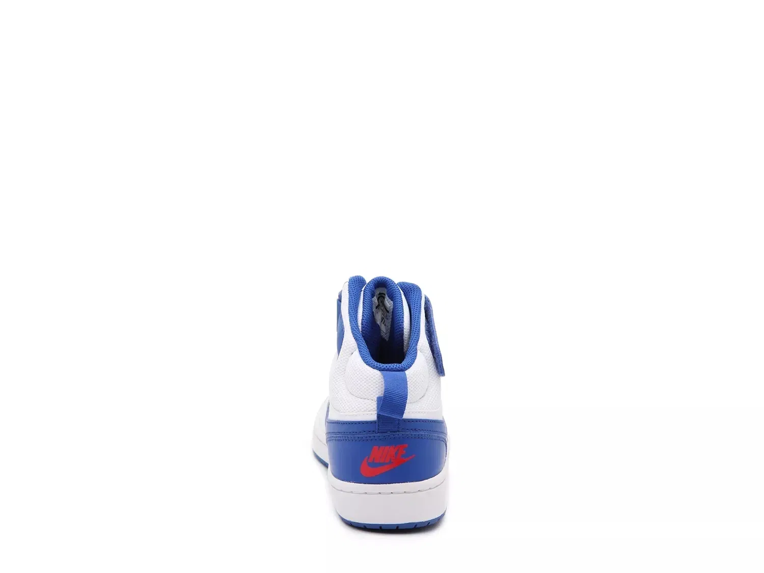 Кроссовки высокие Court Borough Mid, Nike, белый/синий/красный — фото 4