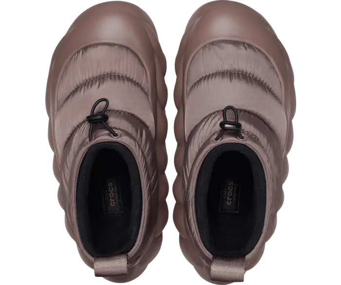 Ботинки Crocs Overpuff, коричневый — фото 4