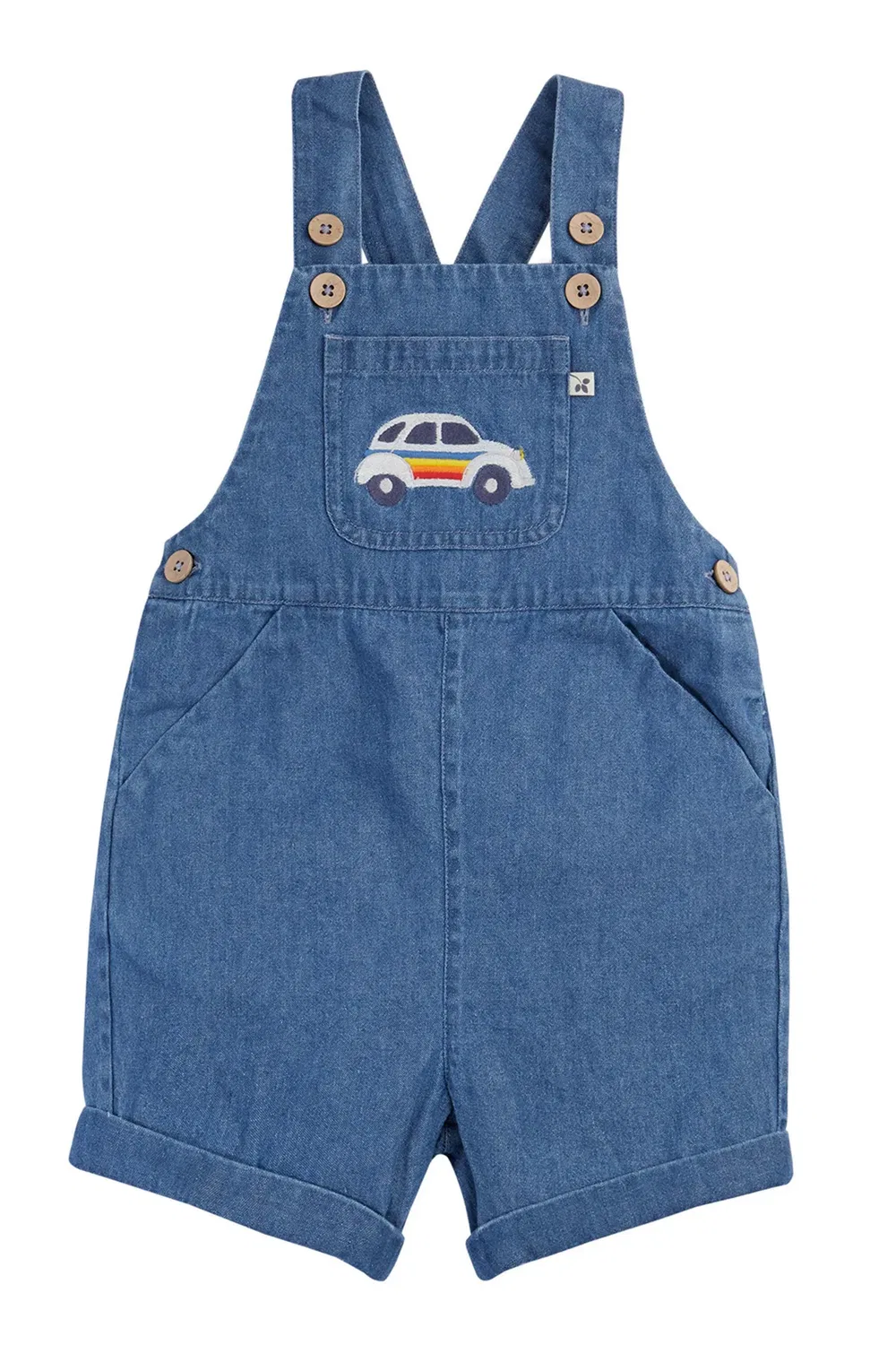 Детские джинсовые комбинезоны Carnkie Frugi, Blue