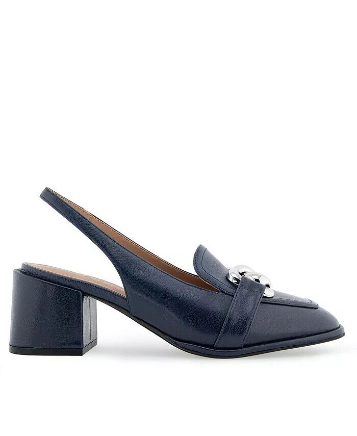Женские босоножки с босоножками на массивном каблуке Allure Aerosoles, синий — фото 2