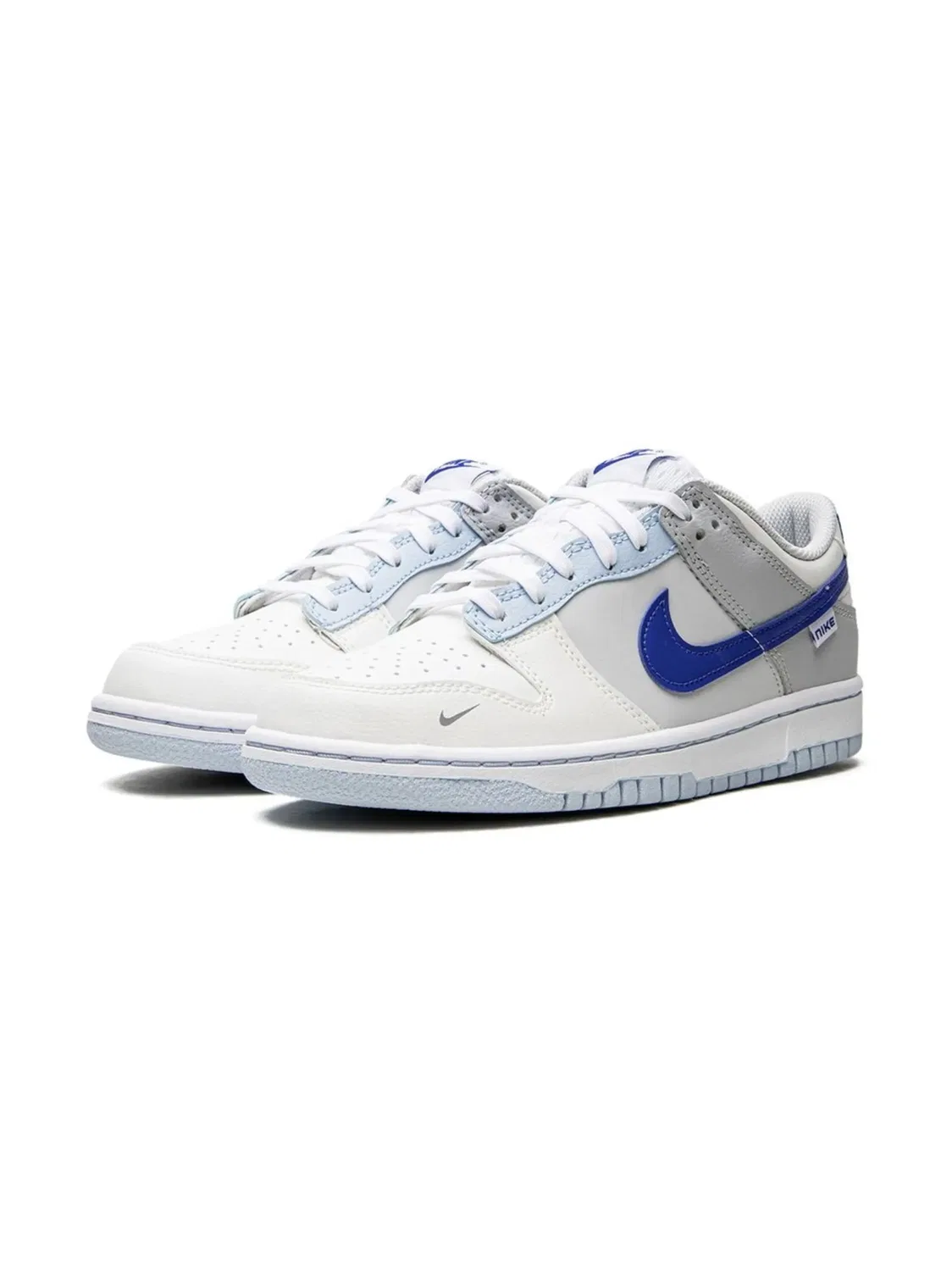 Кроссовки Dunk Low в цвете Айвори Гипер Роял Nike, нейтральный — фото 4