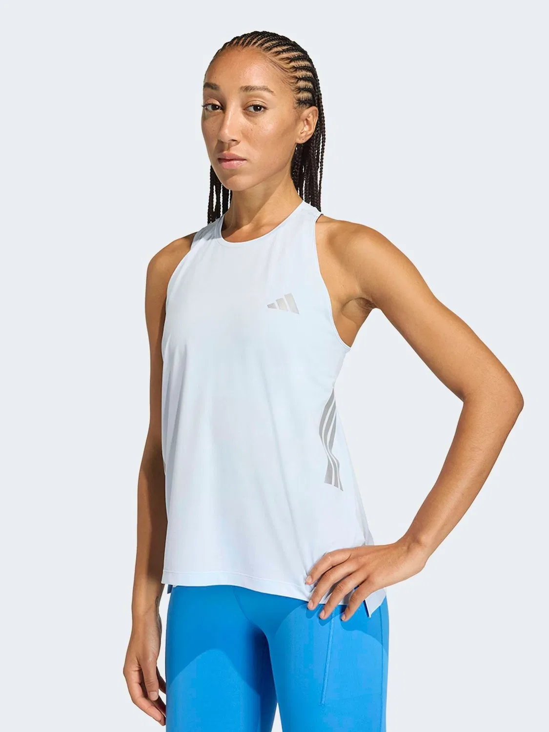 Топ без рукавов adi365 Climacool adidas, синий — фото 4