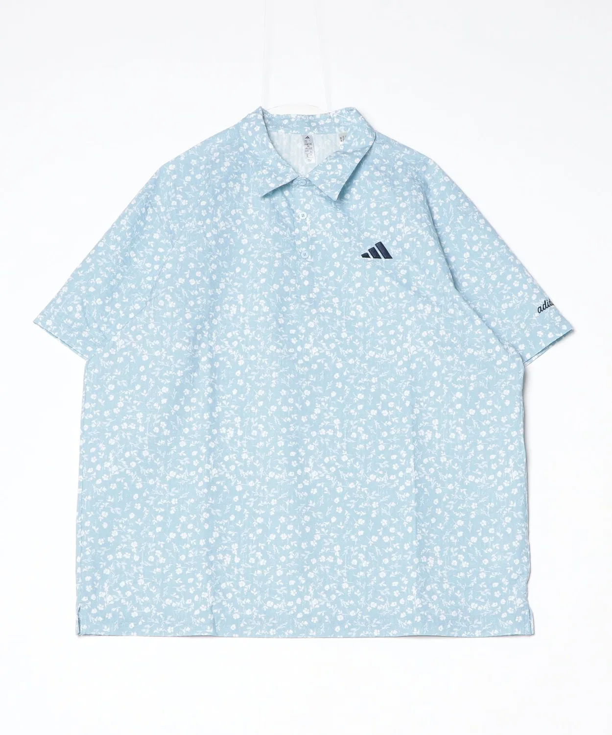 Мужская футболка с принтом Micro Floral Print SS Shirt Adidas, Синий