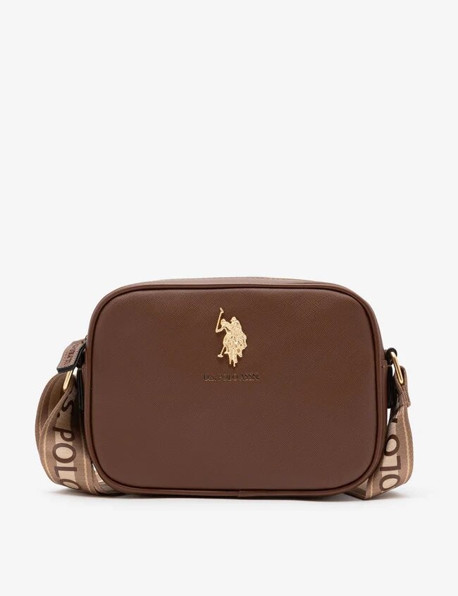 

Сумка кросс-боди U.S. Polo Assn.Classic Zip, коричневый