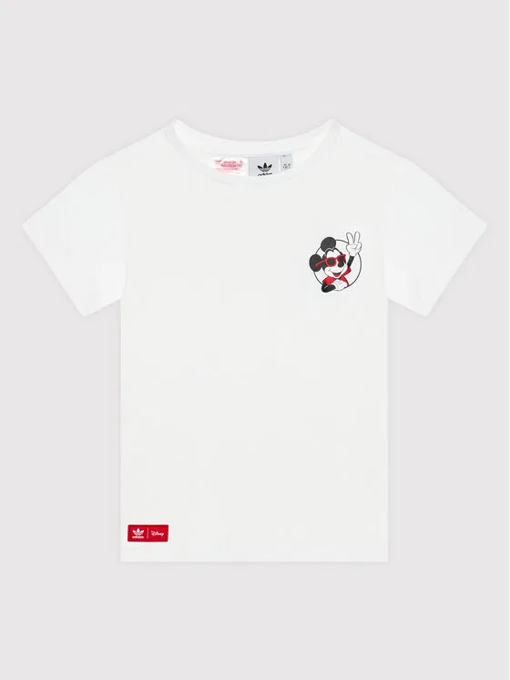 Футболка regular fit Disney Mickey And Friends Adidas, белый