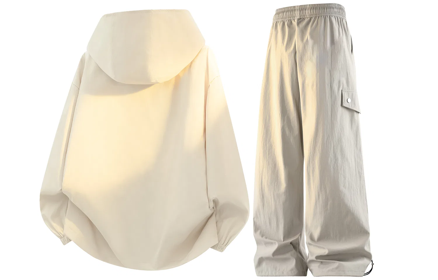 Детский комплект куртки и брюк с капюшоном, непромокаемый, Windbreaker Jacket & Pants Sets, WARRIOR — фото 3