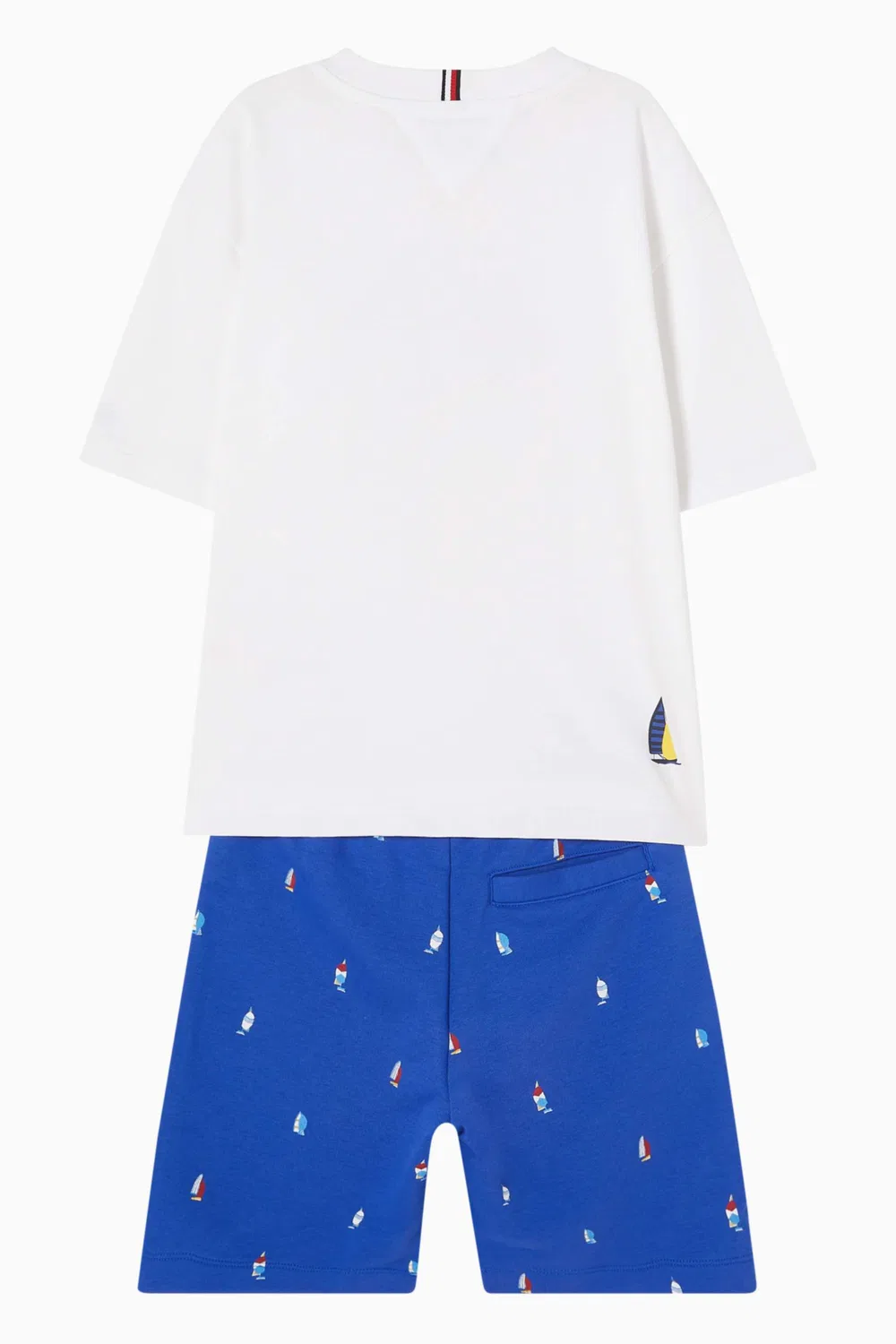 Комплект футболки и шорт Tommy Hilfiger, белый — фото 3