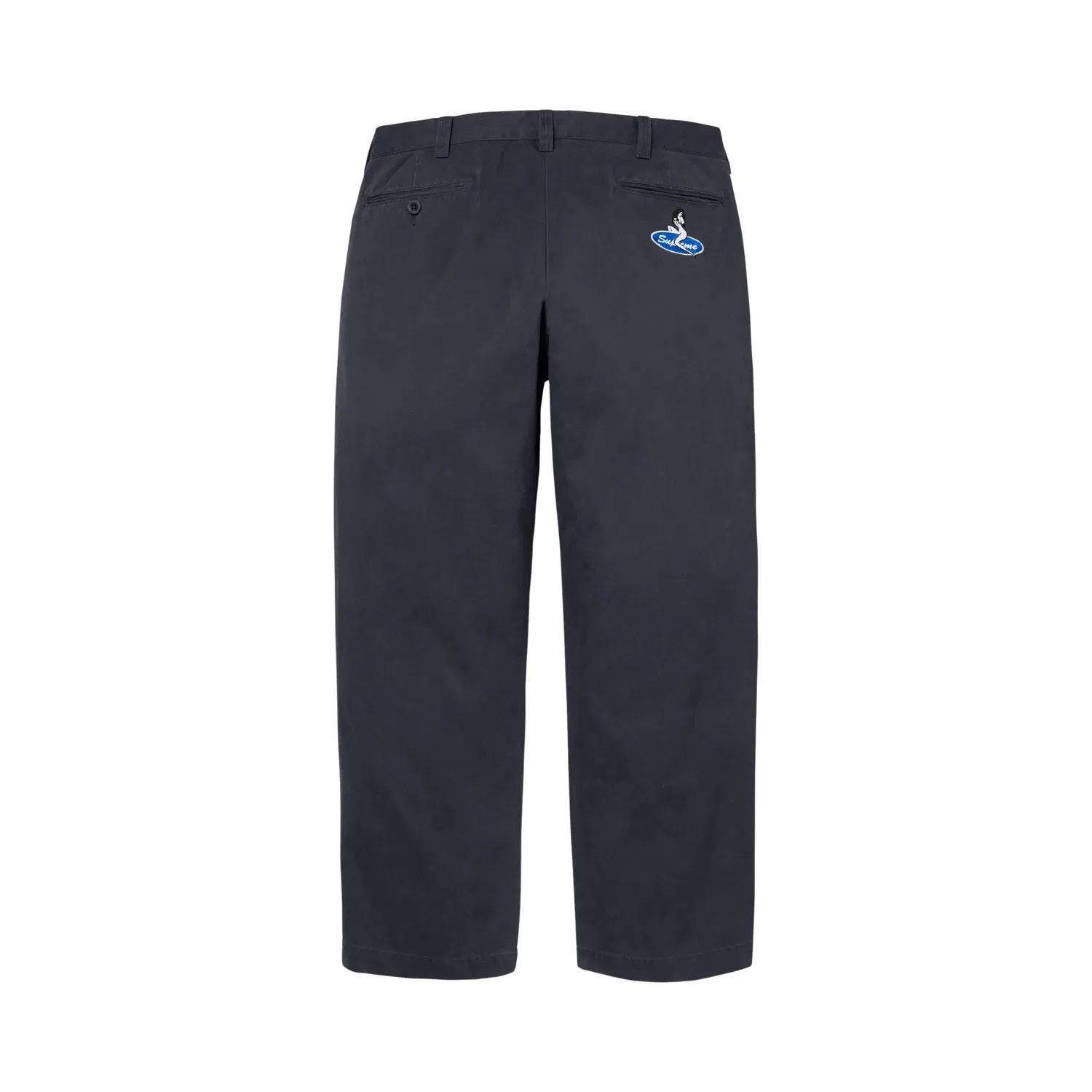 Брюки чинос хлопковые Supreme Chino Pant, Navy — фото 2