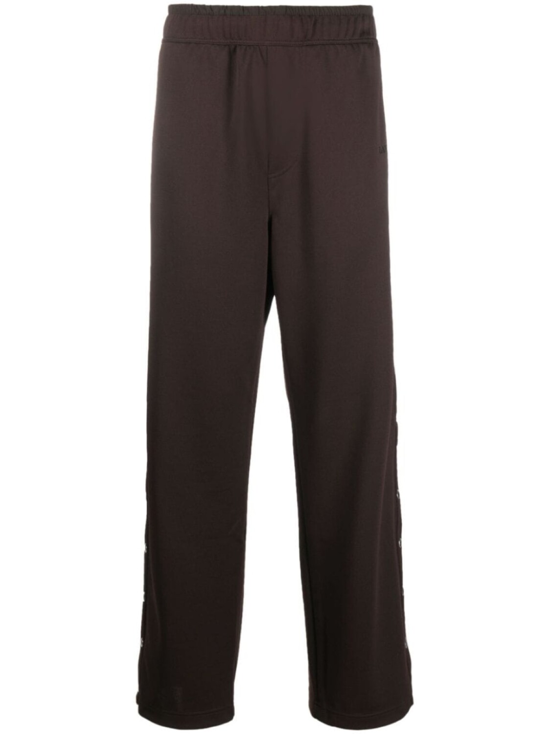 

Lanvin спортивные брюки с отделкой Curb, коричневый