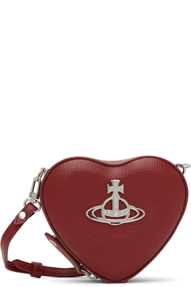 

Красная мини-сумка через плечо в форме сердца Vivienne Westwood