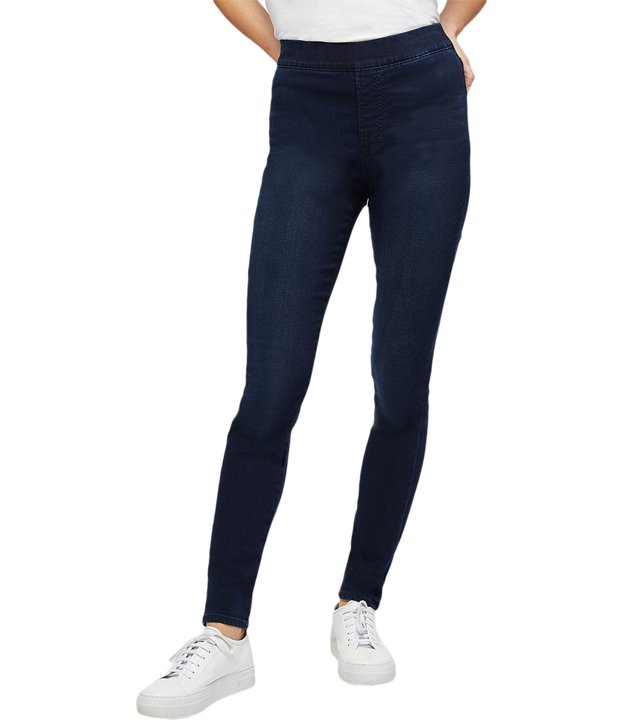 

Джинсы JEN7, Comfort Skinny Pull-On Jeans