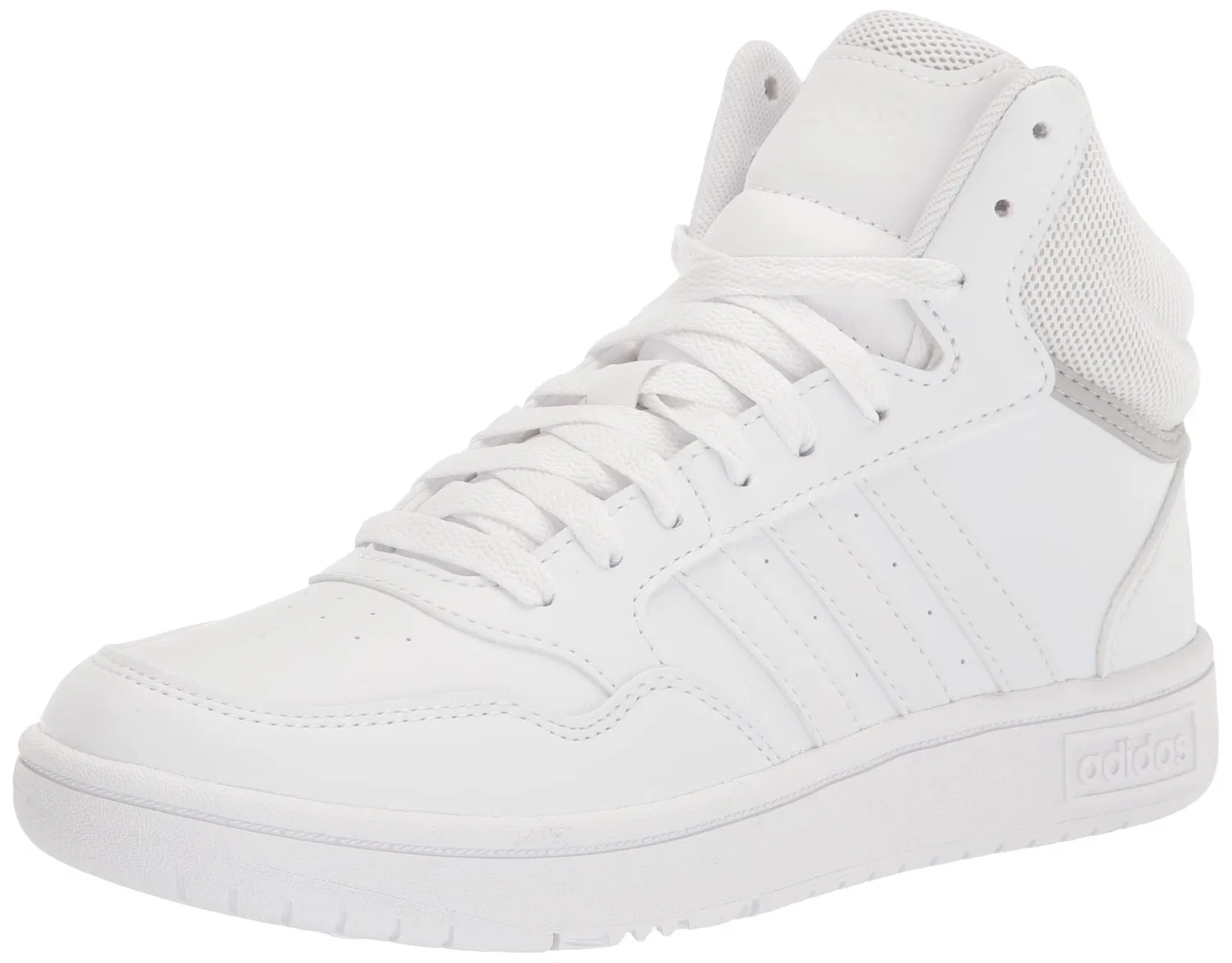 Детские кроссовки для мальчиков и девочек с высоким голенищем Adidas, White White Grey