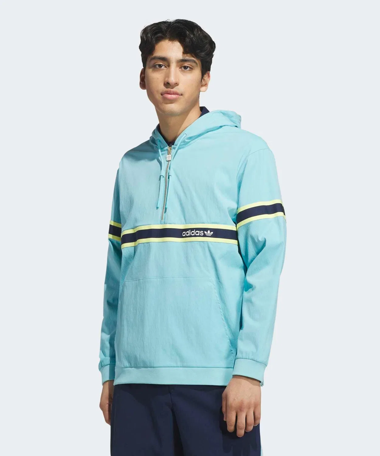 Мужская куртка-анорак с капюшоном, Summer Anorak, Adidas, Aqua