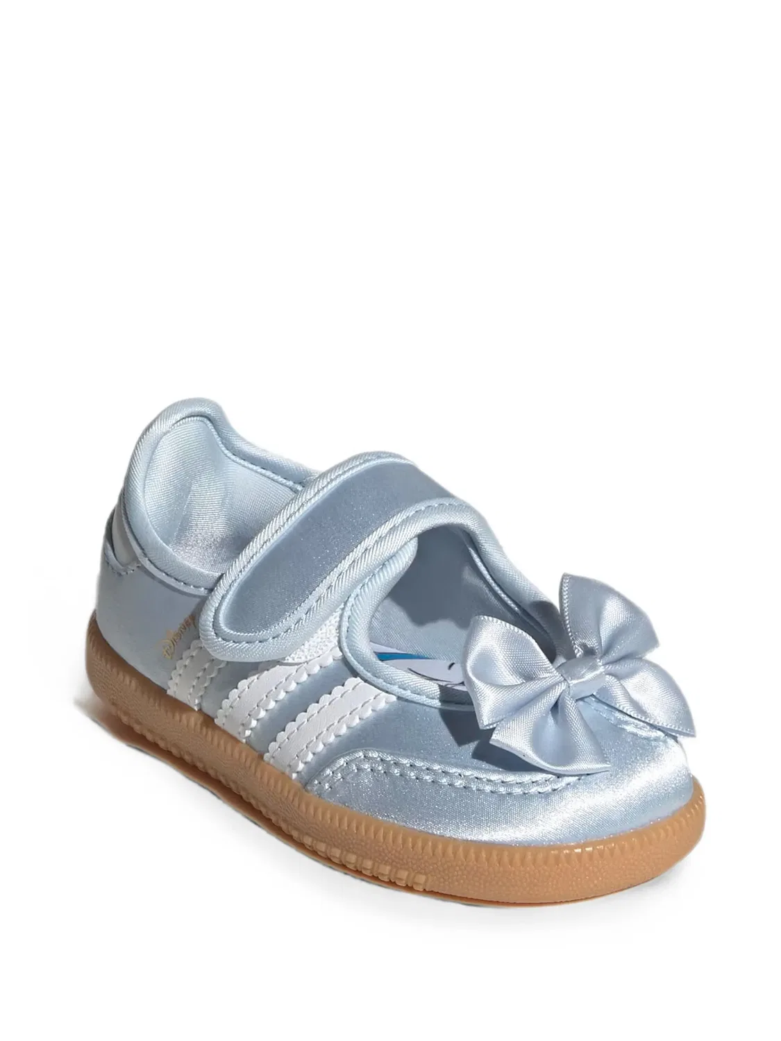 Балетки Samba на липучках из коллаборации с Disney Adidas Kids, синий — фото 2