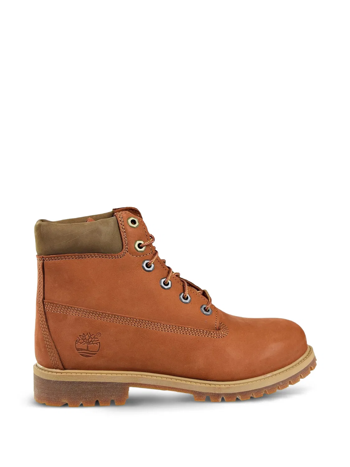 Ботинки 6-Inch Premium Waterproof Timberland Kids, оранжевый