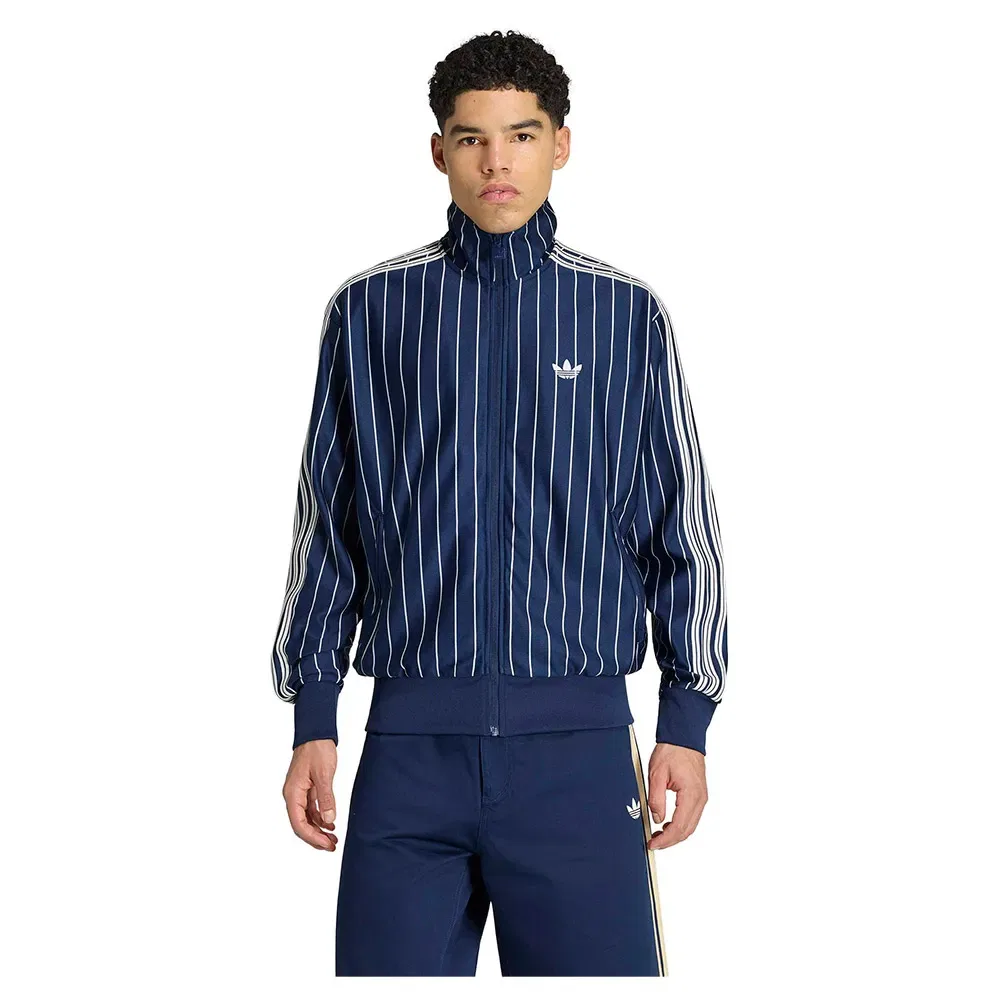 Мужской свитшот с принтом Firebird Pinstripes Adidas Originals, Blue