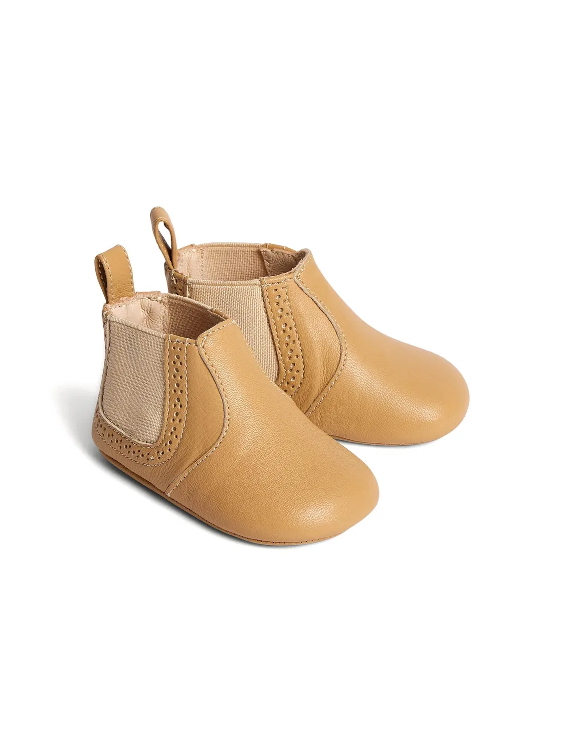 Детские туфли Derby Bebe для первых шагов Bonpoint, бежевый