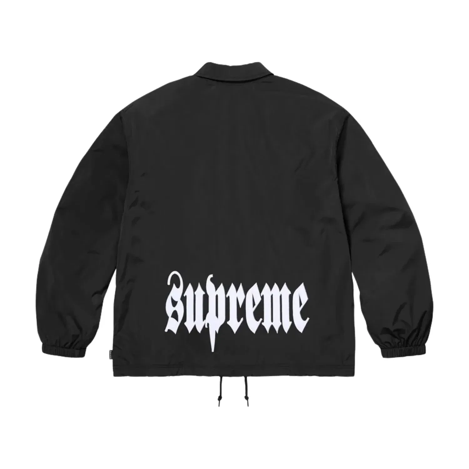 Мужская куртка FW26 Coaches Jacket 'Black' Supreme, черный — фото 3