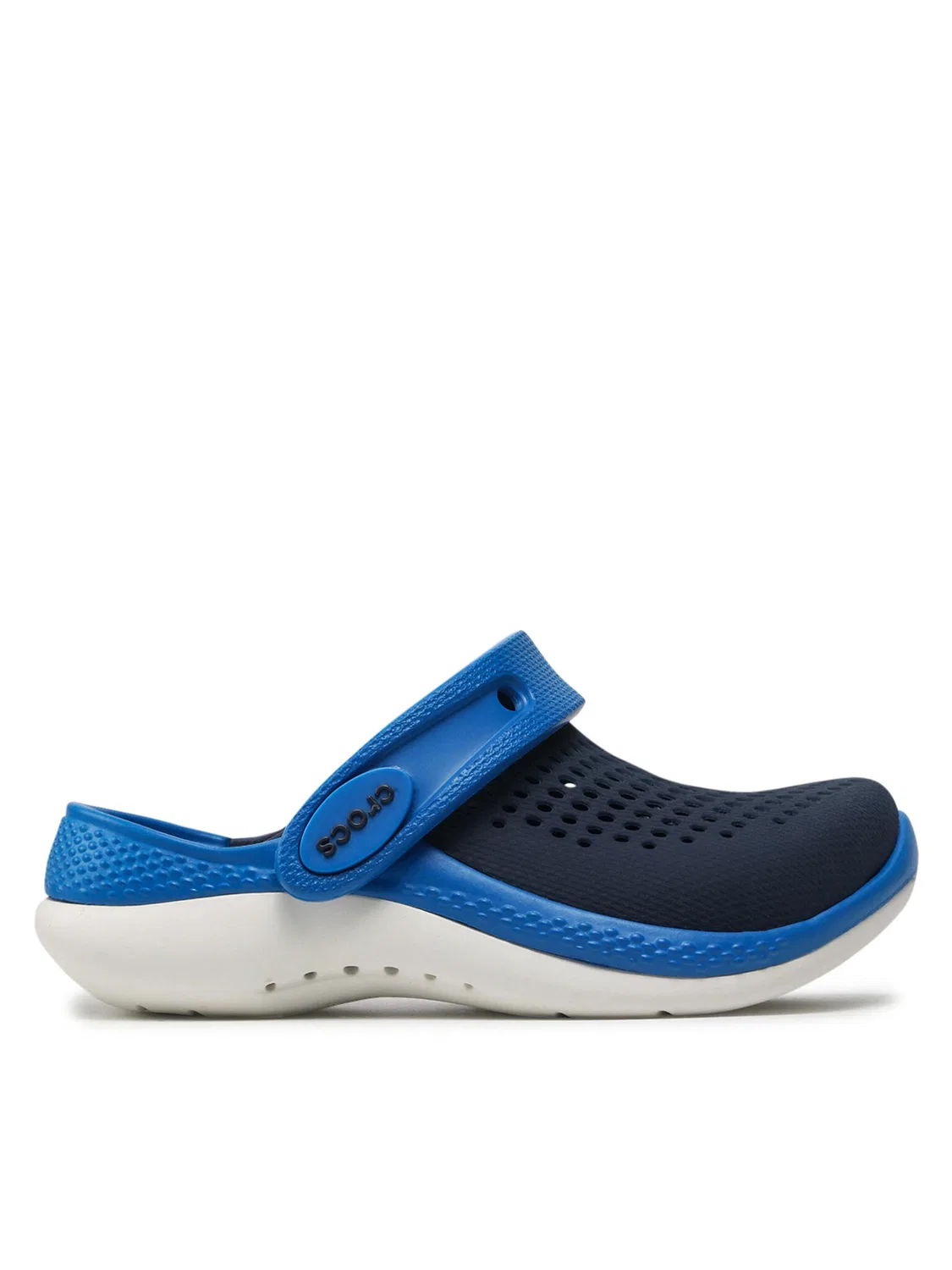 Шлепанцы для мальчика Literide Clog Crocs, темно-синий