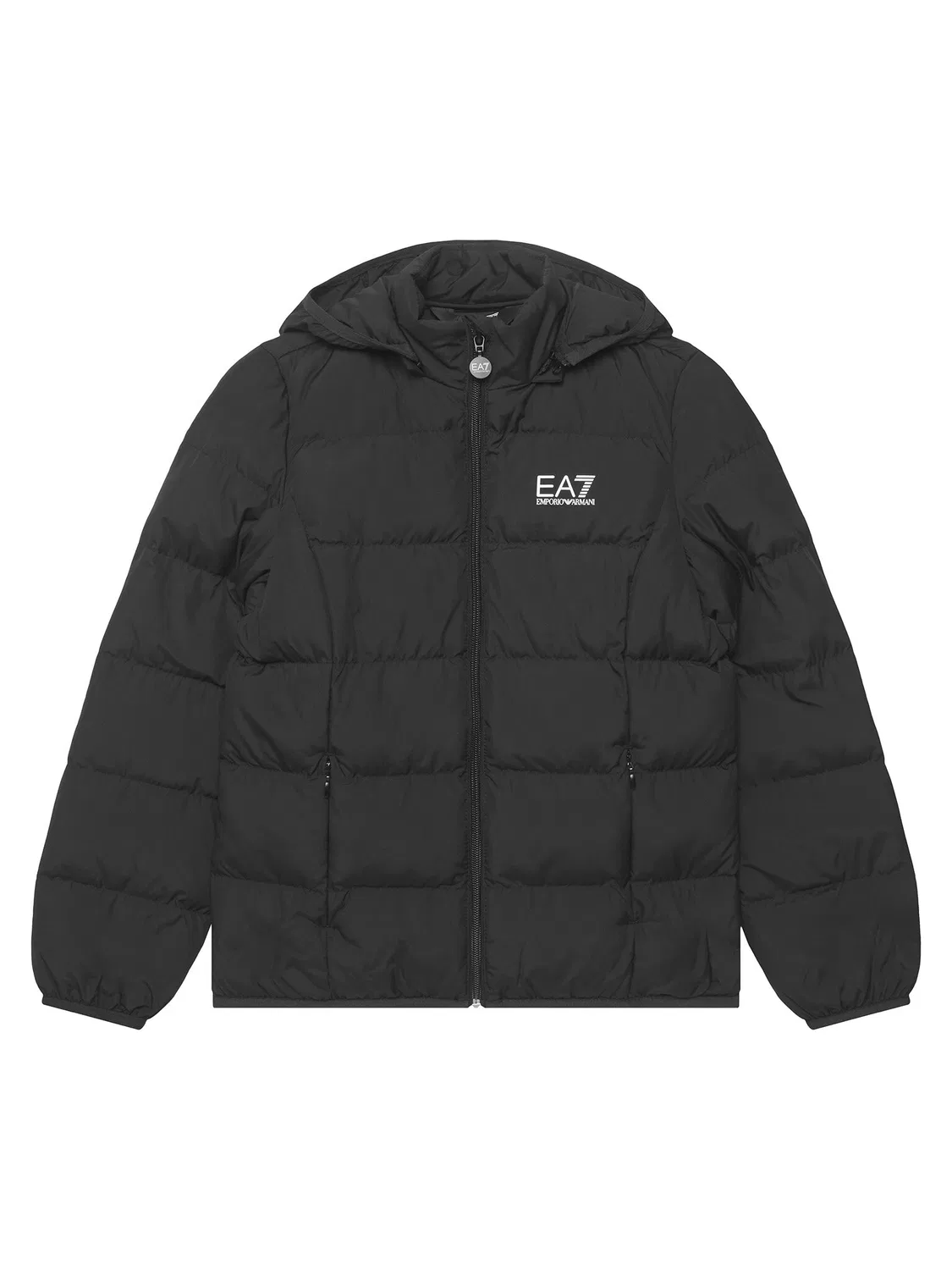 Зимняя куртка стандартного кроя для девочки Ea7 Emporio Armani, черный