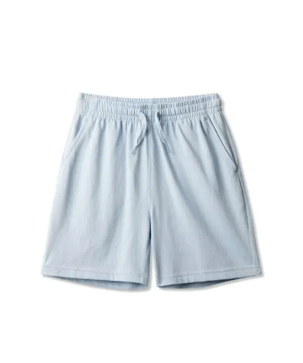 Шорты легкие, Liteweight Sweat Shorts Musinsa Standard Kids, голубой-серый — фото 2