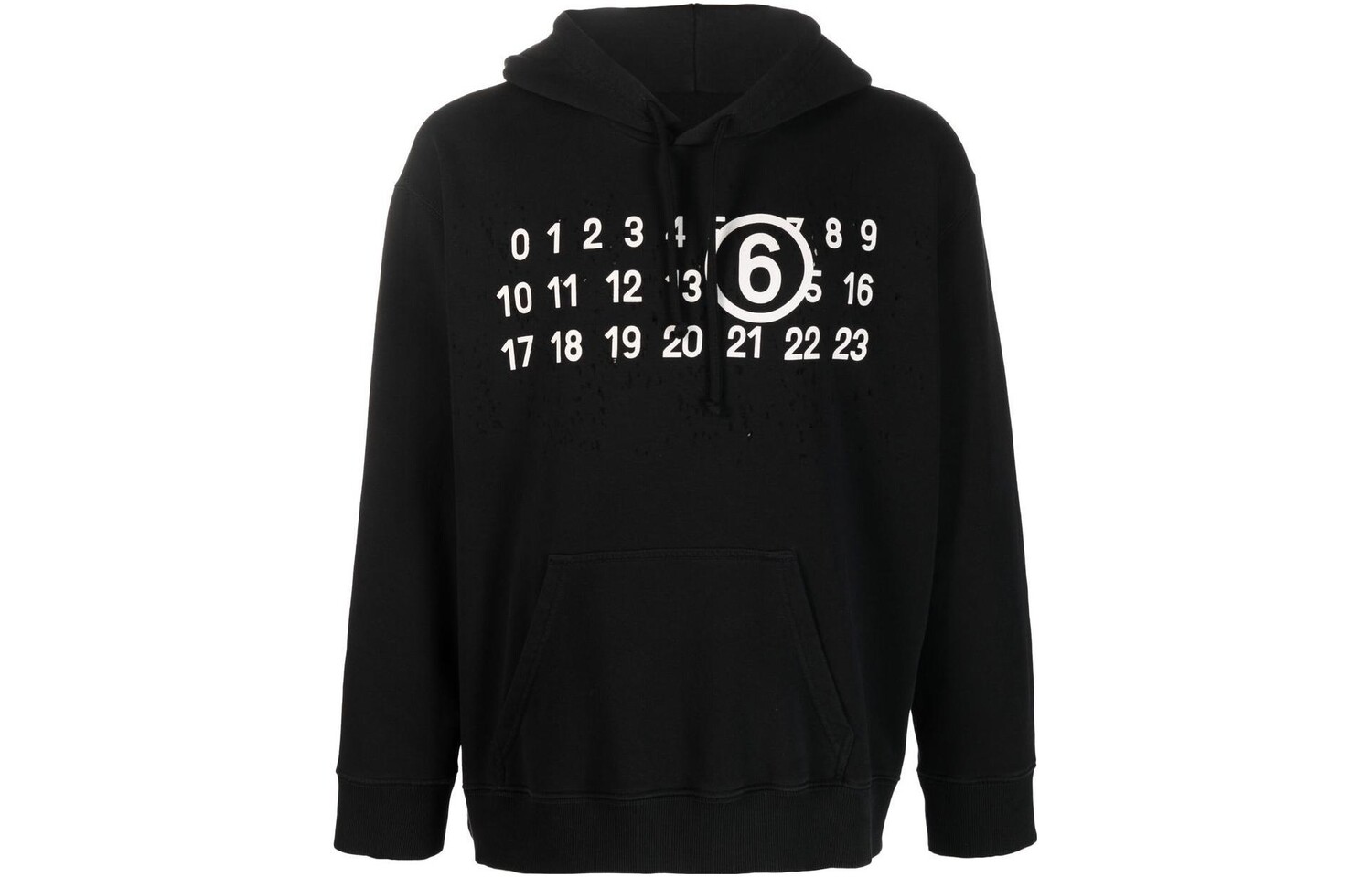 

Толстовка мужская черная Mm6 Maison Margiela, черный