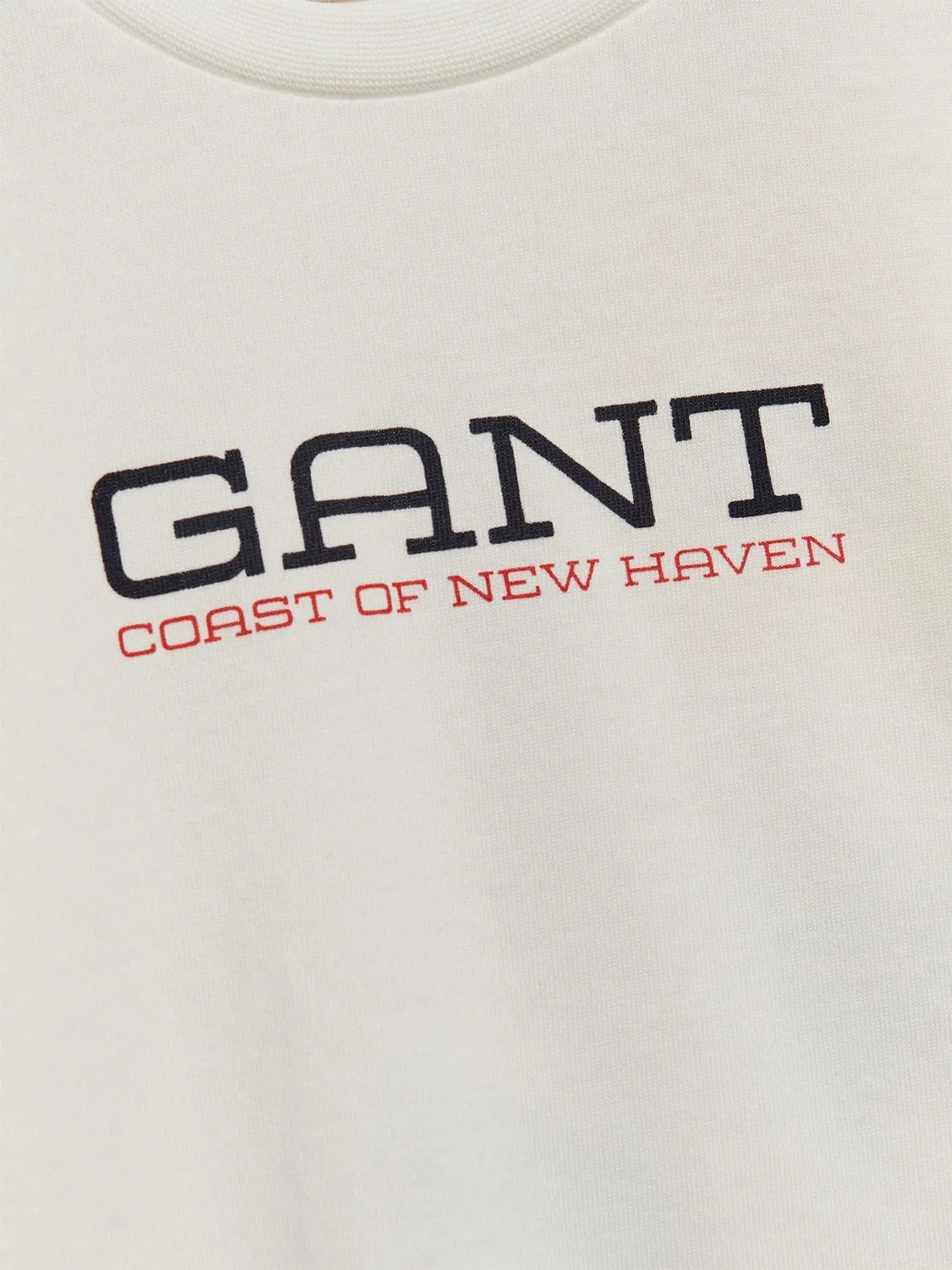 Футболка с принтом Gant Coastal Graphic Gant, белый — фото 3
