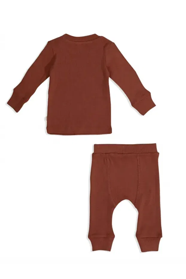 Детский комплект хлопковый органический Basics Babyilay, Tile Color — фото 2