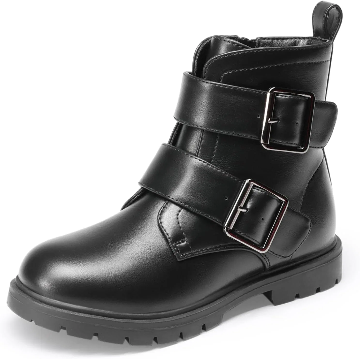Детские ботинки для девочек с блестящим верхом DREAM PAIRS, Black