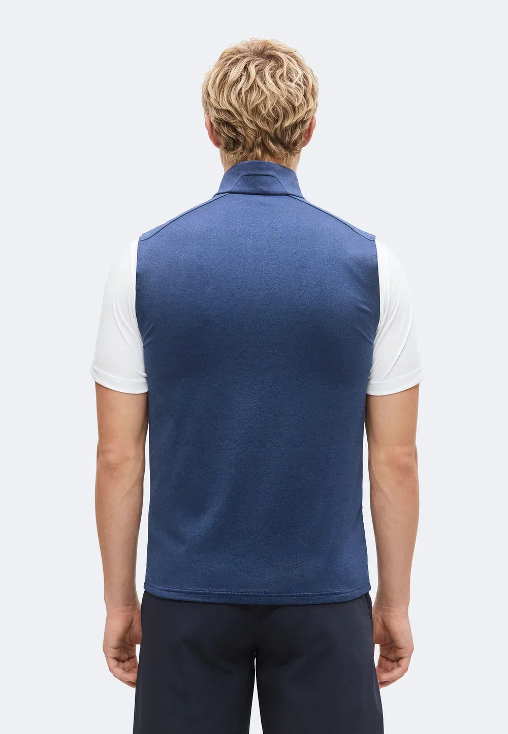 Джемпер с половинной молнией Polo Ralph Lauren, Spring Navy Heather — фото 3