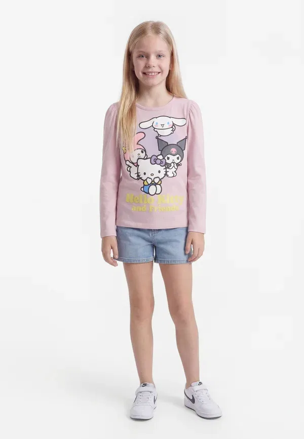 Футболка с Hello Kitty Hello Box Name It Dawn Pink, розовый