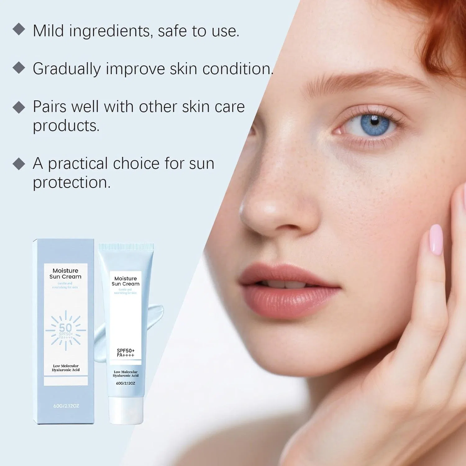 Солнцезащитный крем SPF 50, 60 мл, 1 шт Generisch — фото 2