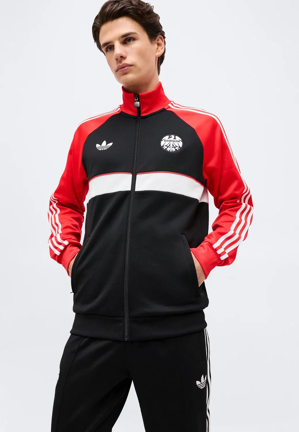 Айнтрахт Франкфурт - клубная одежда Adidas Originals, Black — фото 4