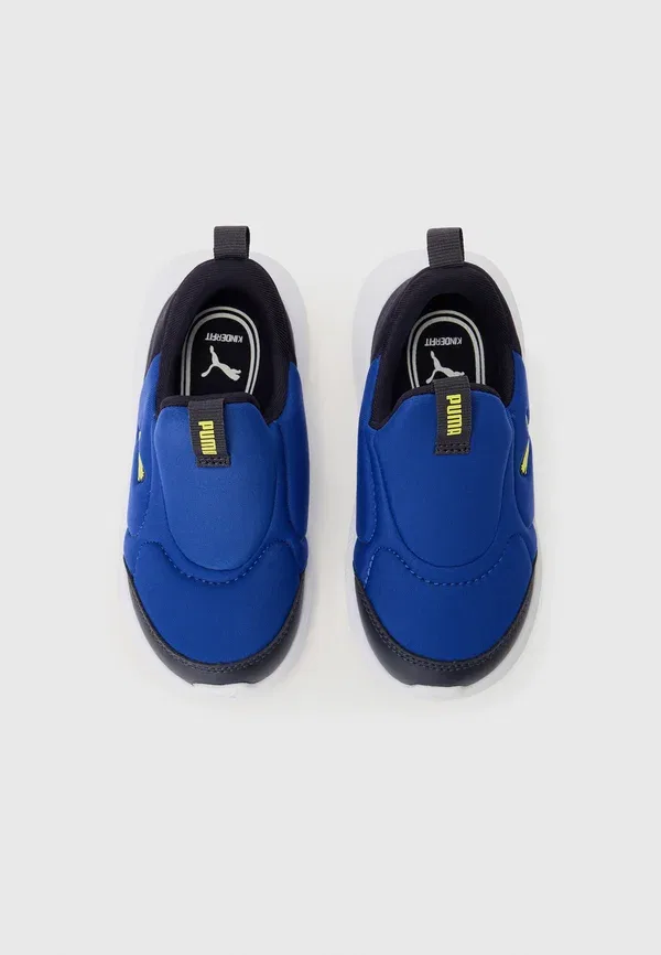 Кроссовки с текстильным верхом Fun Racer 2 Sliptech Inf Unisex Puma, синий — фото 4