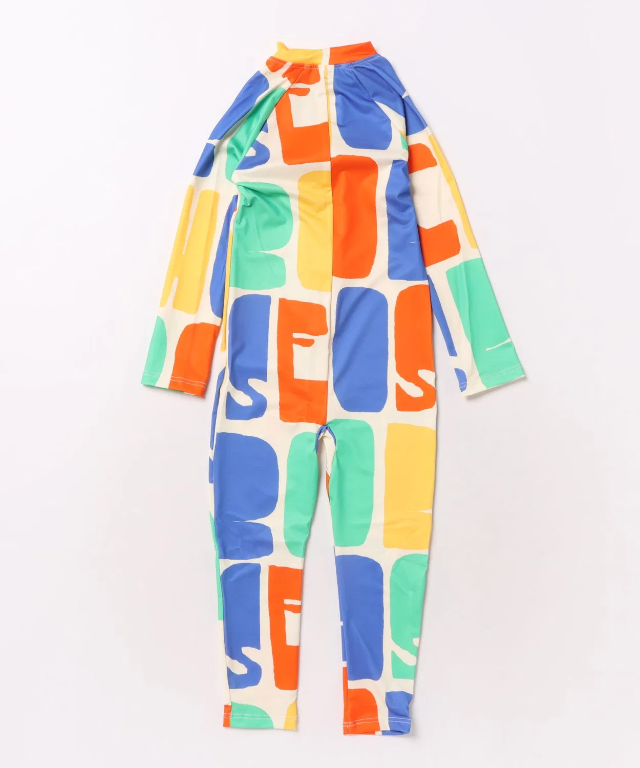 Детский цельнокроеный рашгард с принтом BOBO CHOSES, Off White — фото 4