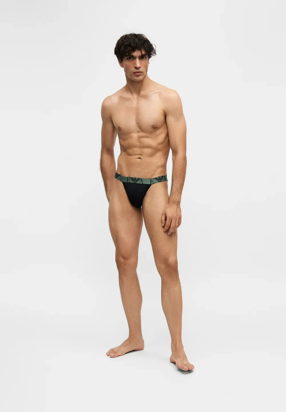 Бандаж из 2 штук - бандаж Emporio Armani, Green/Black
