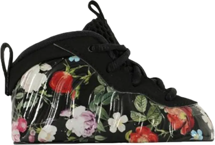 

Кроссовки Nike Little Posite CB 'Floral', черный