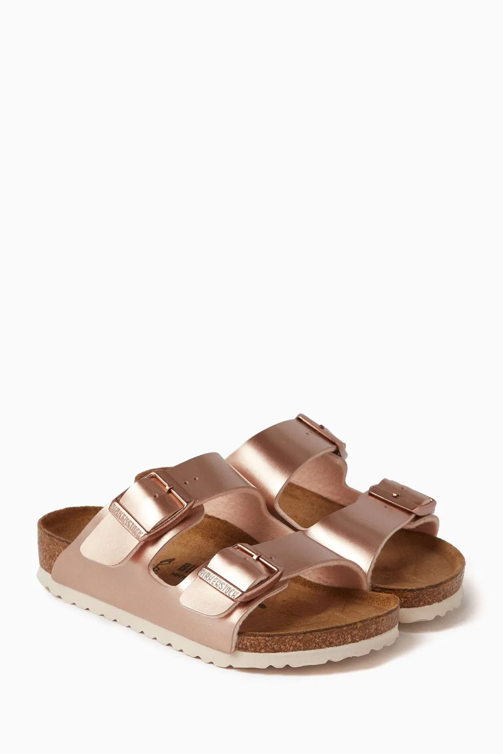 Сандалии с ремешками Arizona Birkenstock, коричневый