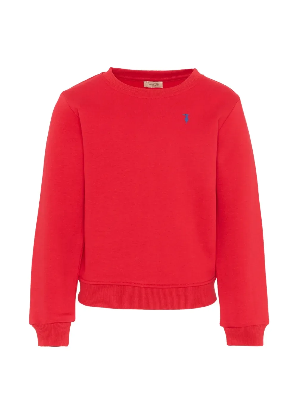 Свитшот с длинными рукавами TRUSSARDI JUNIOR, красный