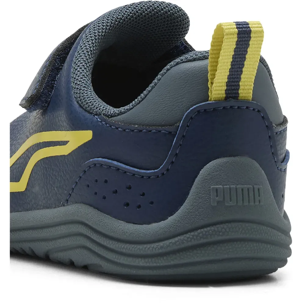 Детские кроссовки для девочек Puma Kitten SL V, Blue — фото 4