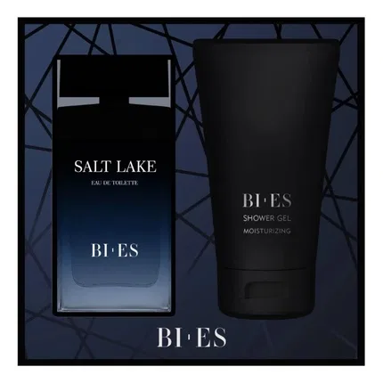 Женский набор парфюмерный туалетная вода 90 мл с гелем для душа 150 мл Salt Lake Bi Es