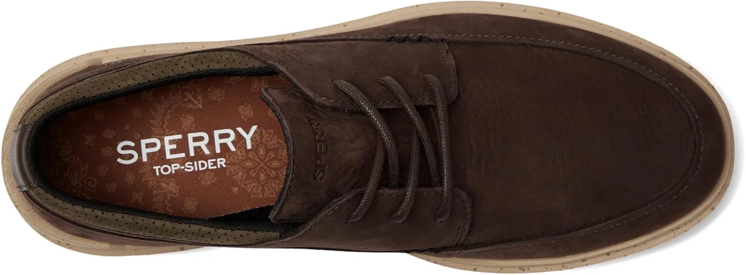 Мужские лодочные туфли Sperry Cabo II Oxford, Brown — фото 3